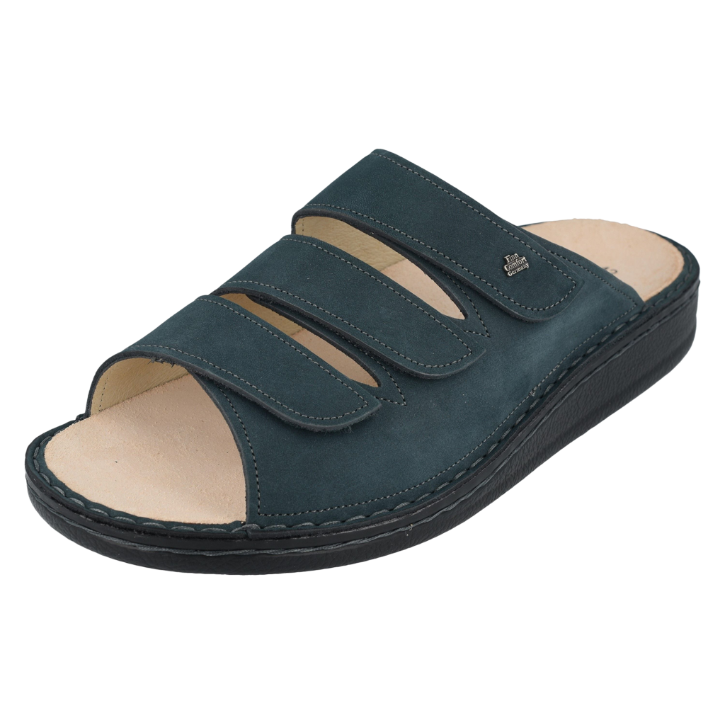 FINN COMFORT KORFU SANDAL PETROL OILBUK