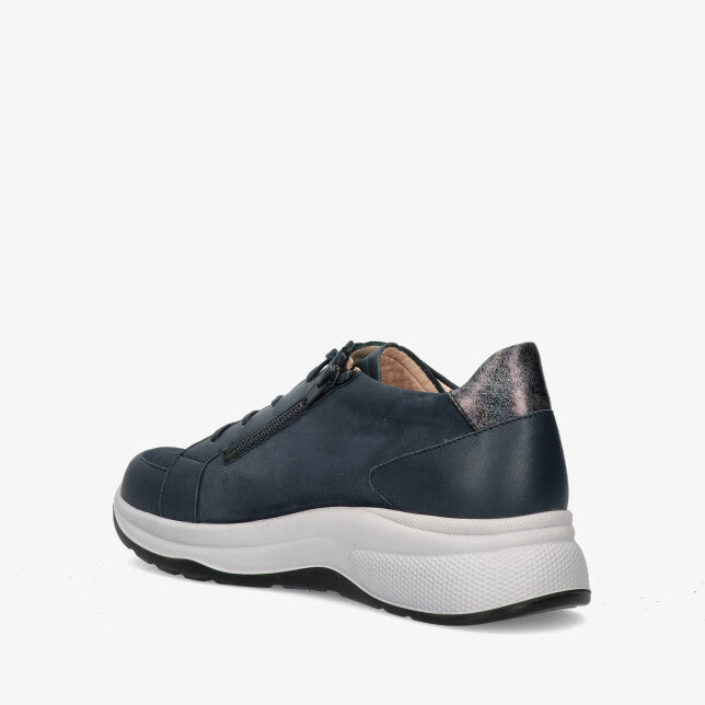 FINN COMFORT LAFAYETTE BLEU MARINE/PLATINE FLORENTIN/NUBUCK