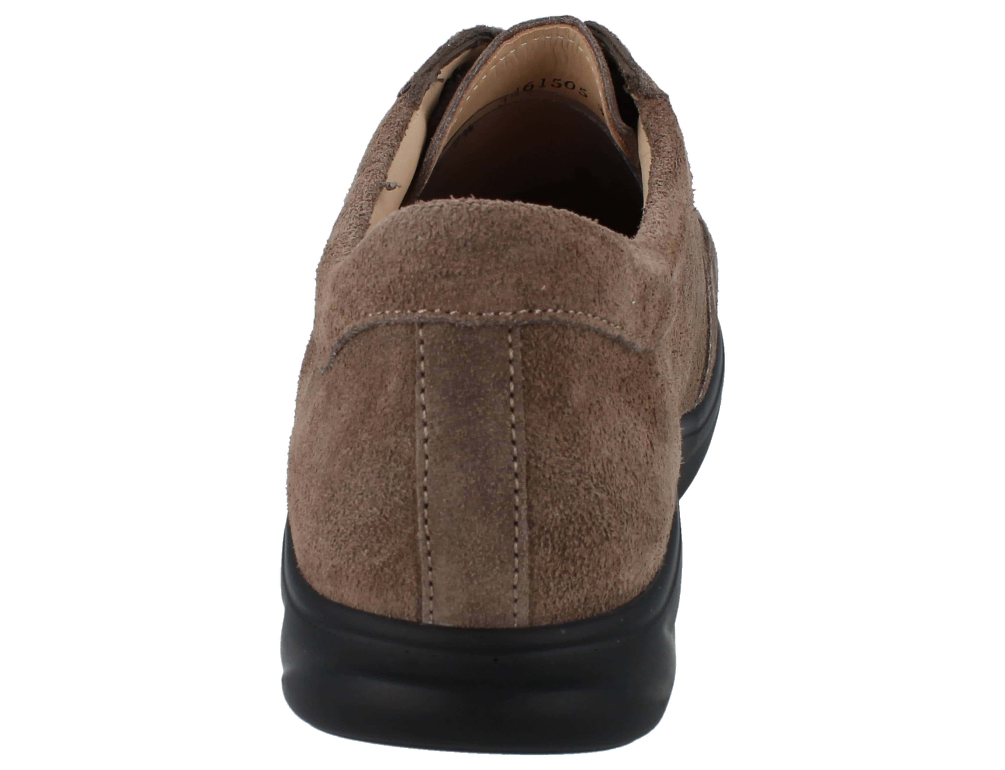 BASKETS FINN COMFORT HUELVA À LACETS EN VELOURS OXYDE