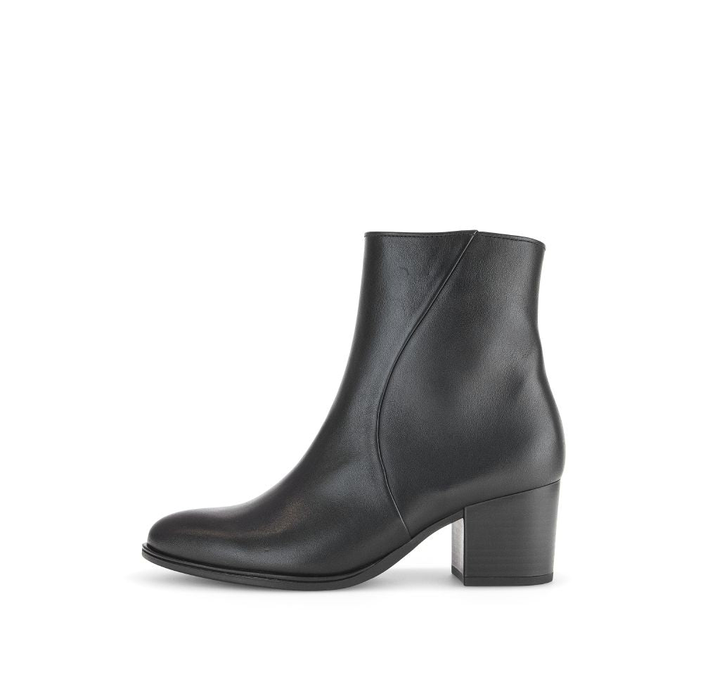 GABOR - BOTTINES HABILLÉES 52891-57 CUIR NOIR