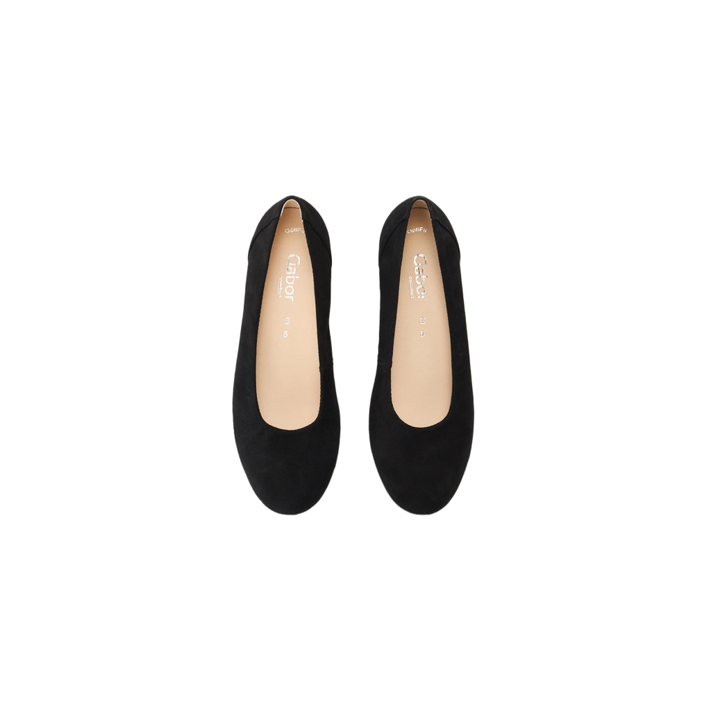 GABOR DRESS LOW HEEL SHOE BLACK