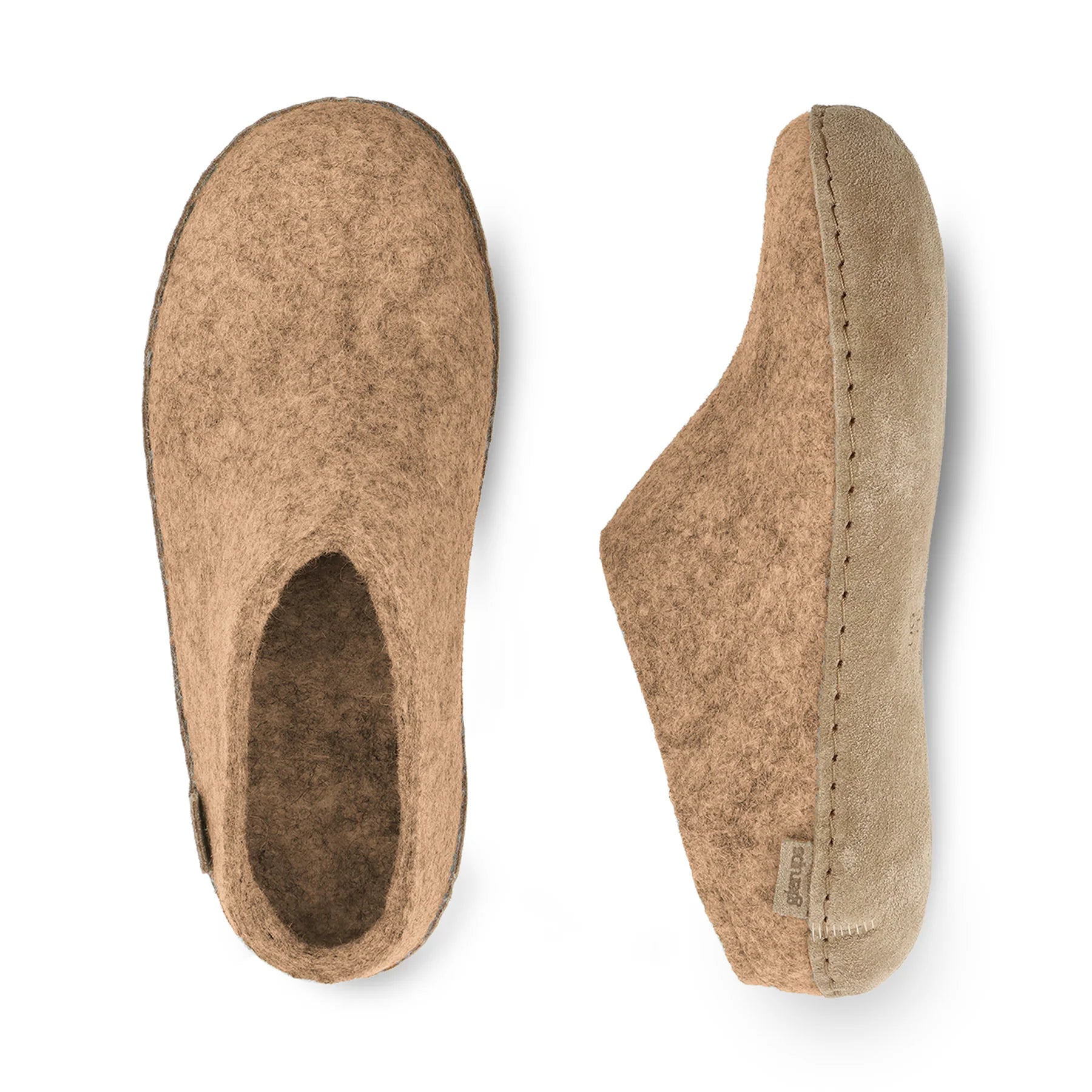 GLERUPS Slippers Slip On Leather Bottom