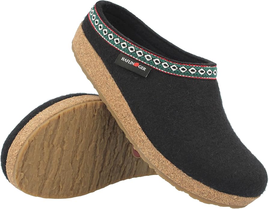HAFLINGER CLASSIC GRIZZLY SLIPPERS