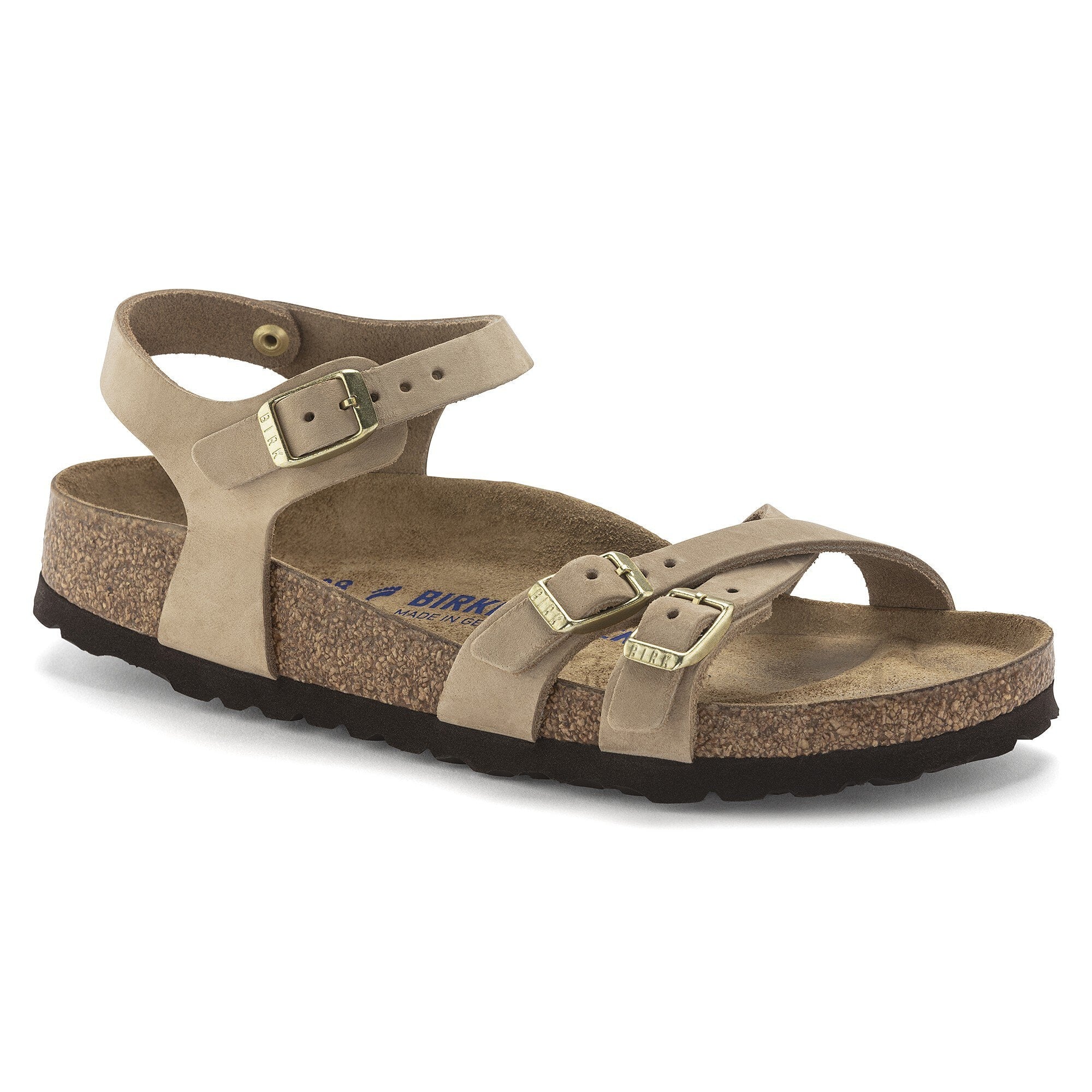 BIRKENSTOCK KUMBA SFB SANDCASTLE CUIR NUBUCK