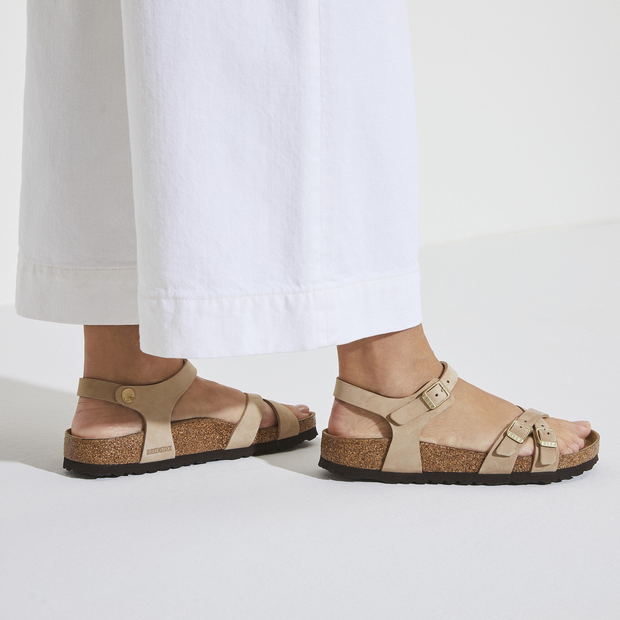 BIRKENSTOCK KUMBA SFB SANDCASTLE CUIR NUBUCK
