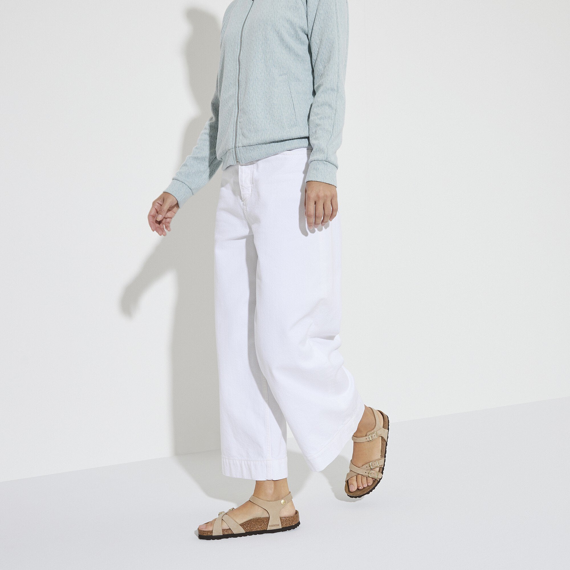BIRKENSTOCK KUMBA SFB SANDCASTLE CUIR NUBUCK