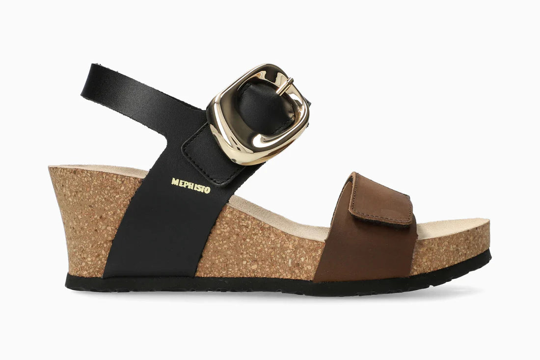 MEPHISTO Leandre Wedge Sandal