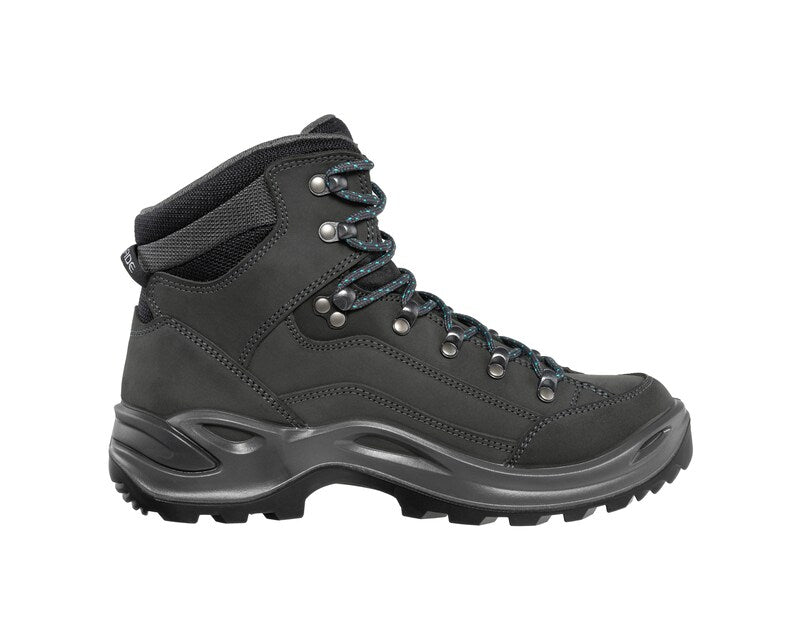 LOWA RENEGADE GTX MID WS ASPHALTE/TURQUOISE