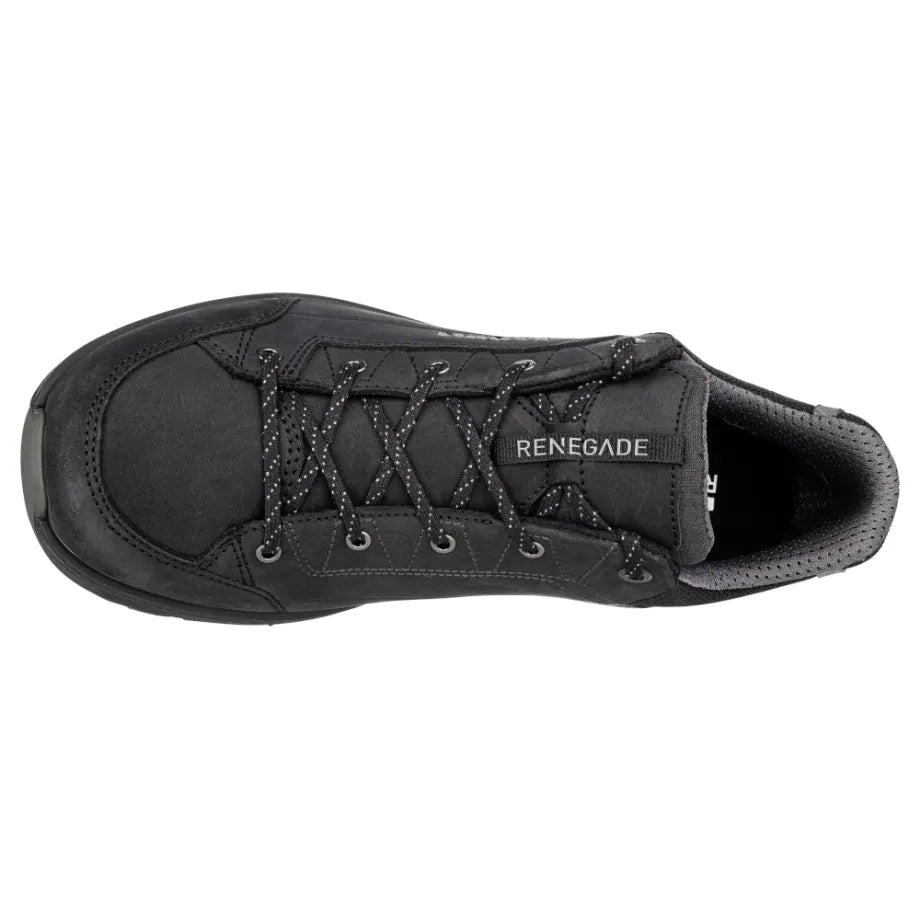 LOWA RENEGADE LO HOMME LARGE NOIR/GRAPHITE