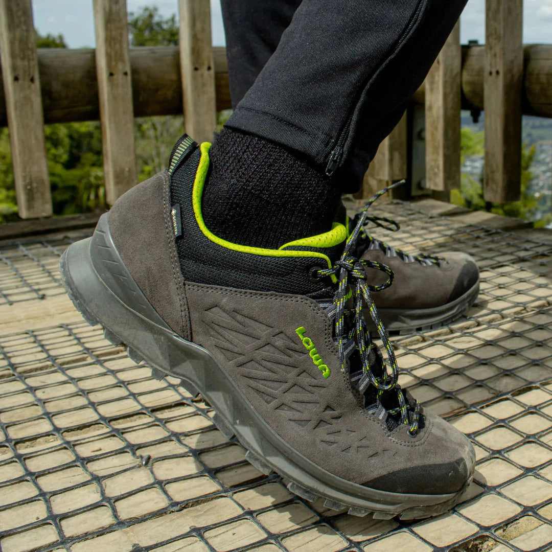 LOWA EXPLORER II GTX LO HOMME ANTHRACITE/LIME