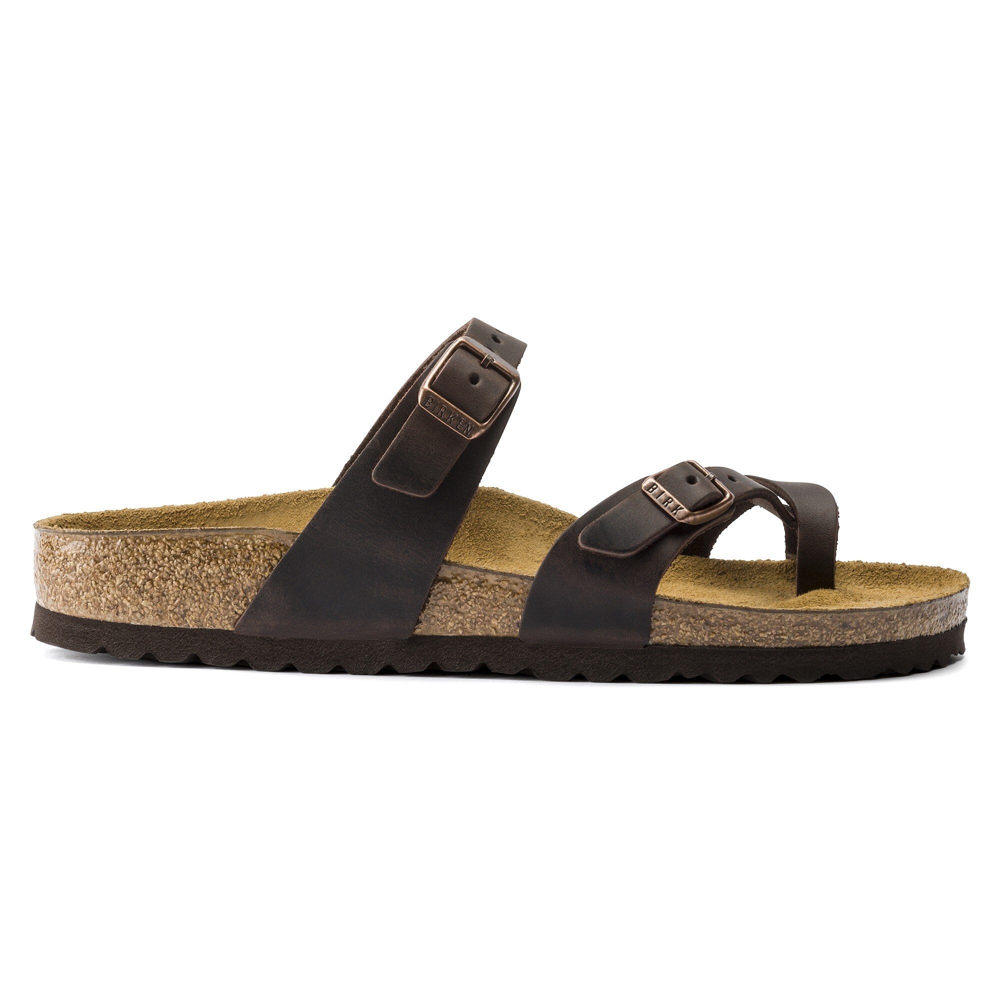 BIRKENSTOCK MAYARI HABANA CUIR HUILÉ