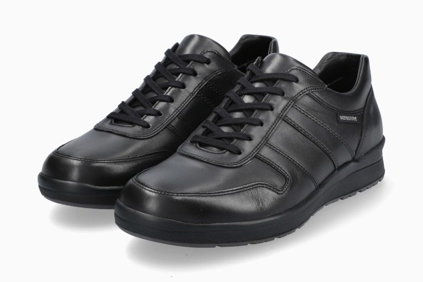 CHAUSSURES HOMME MEPHISTO VITO À LACETS EN CUIR NOIR