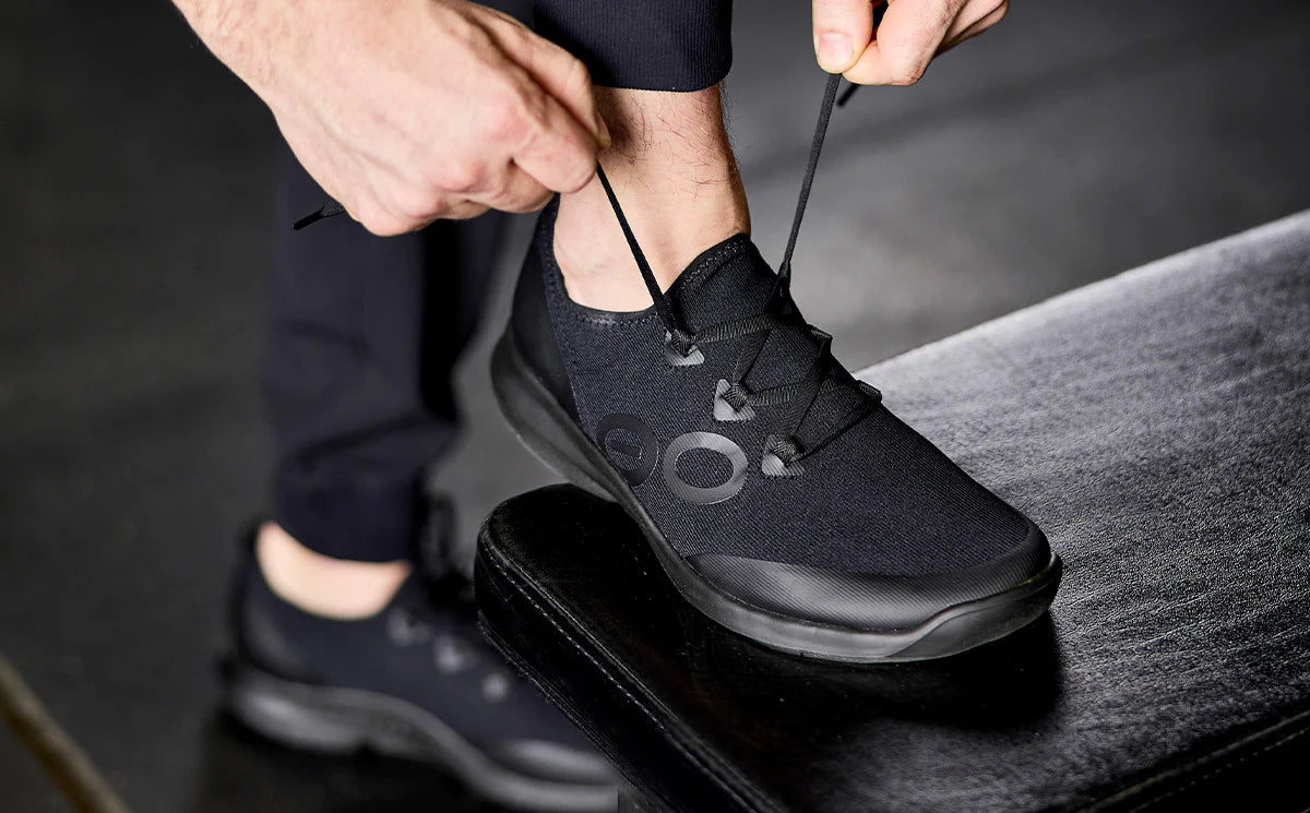 OOFOS OOmg SPORT LS NOIR