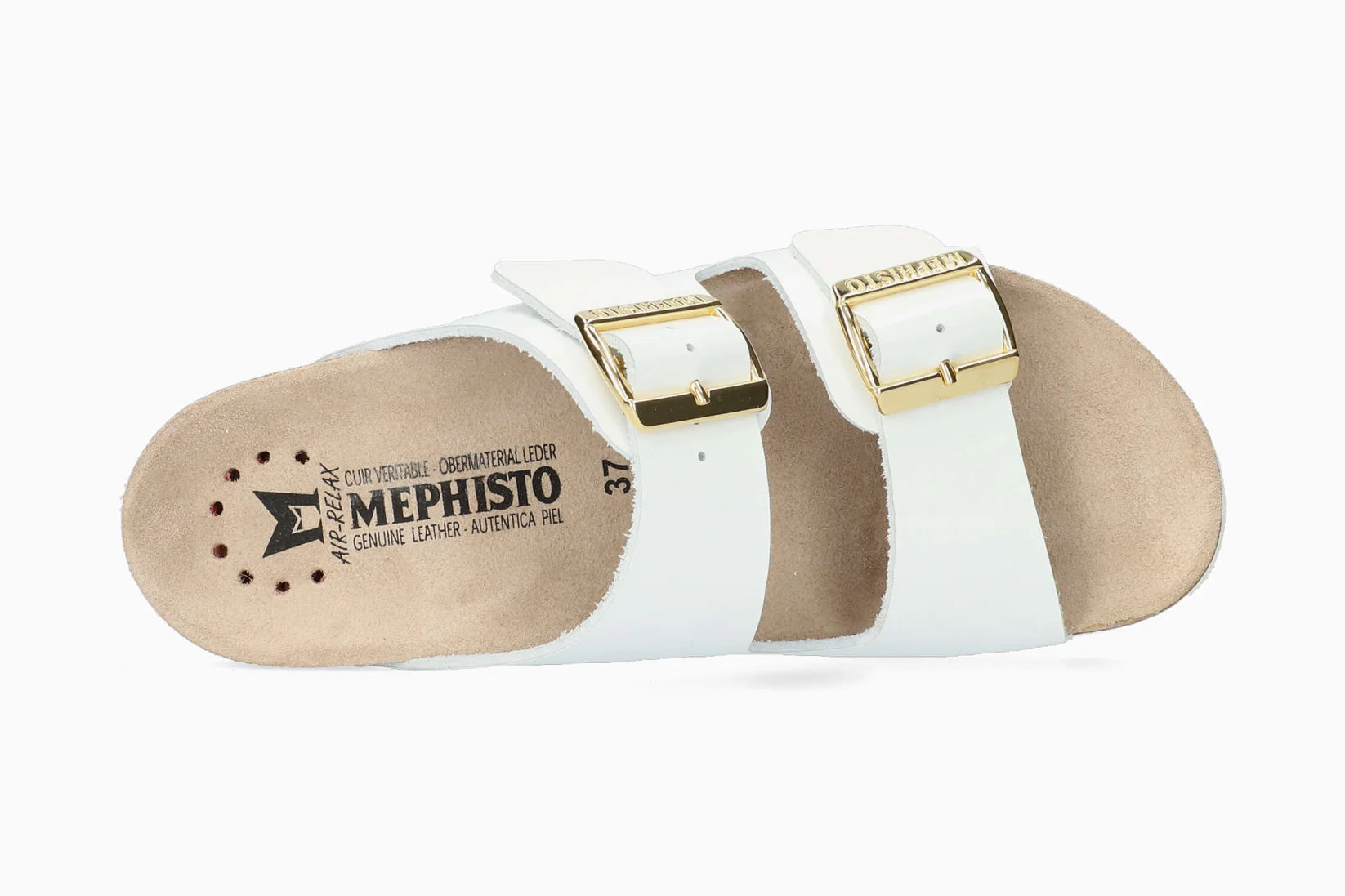 SANDALE MEPHISTO HESTER BLANC VERNIS