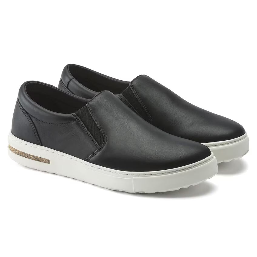 BIRKENSTOCK OSWEGO BLACK LEATHER