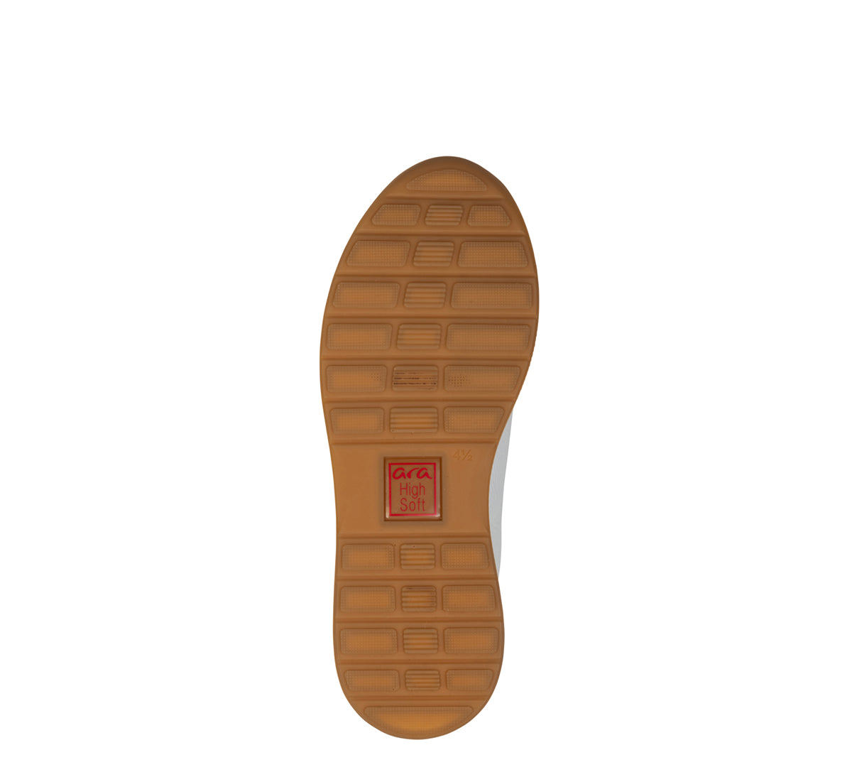 CHAUSSURES ARA BASKETS OVATION À LACETS EN CUIR DE VEAU BLANC
