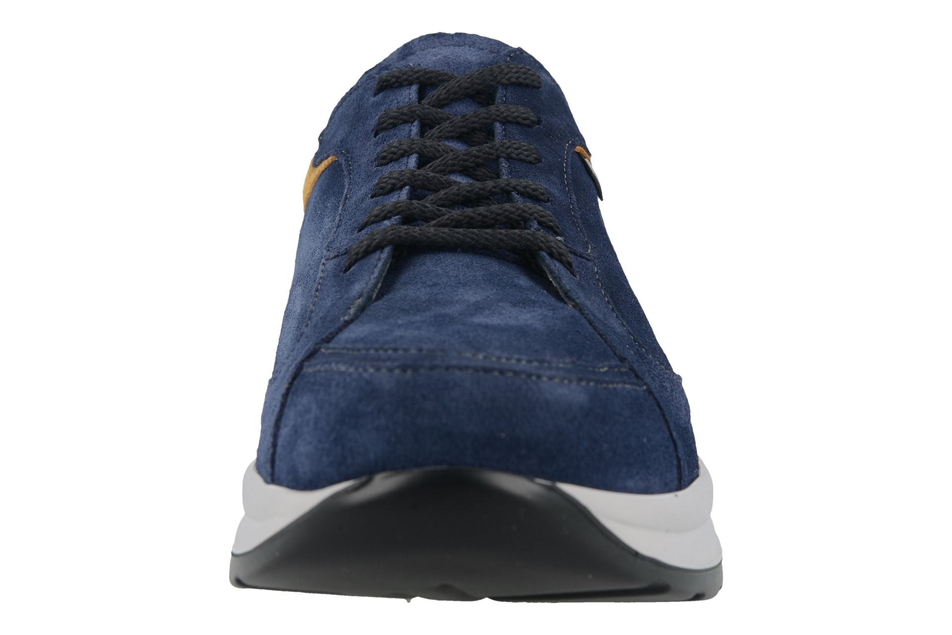 BASKETS FINN COMFORT PICCADILLY À LACETS VELOURS INDIGO/MIEL
