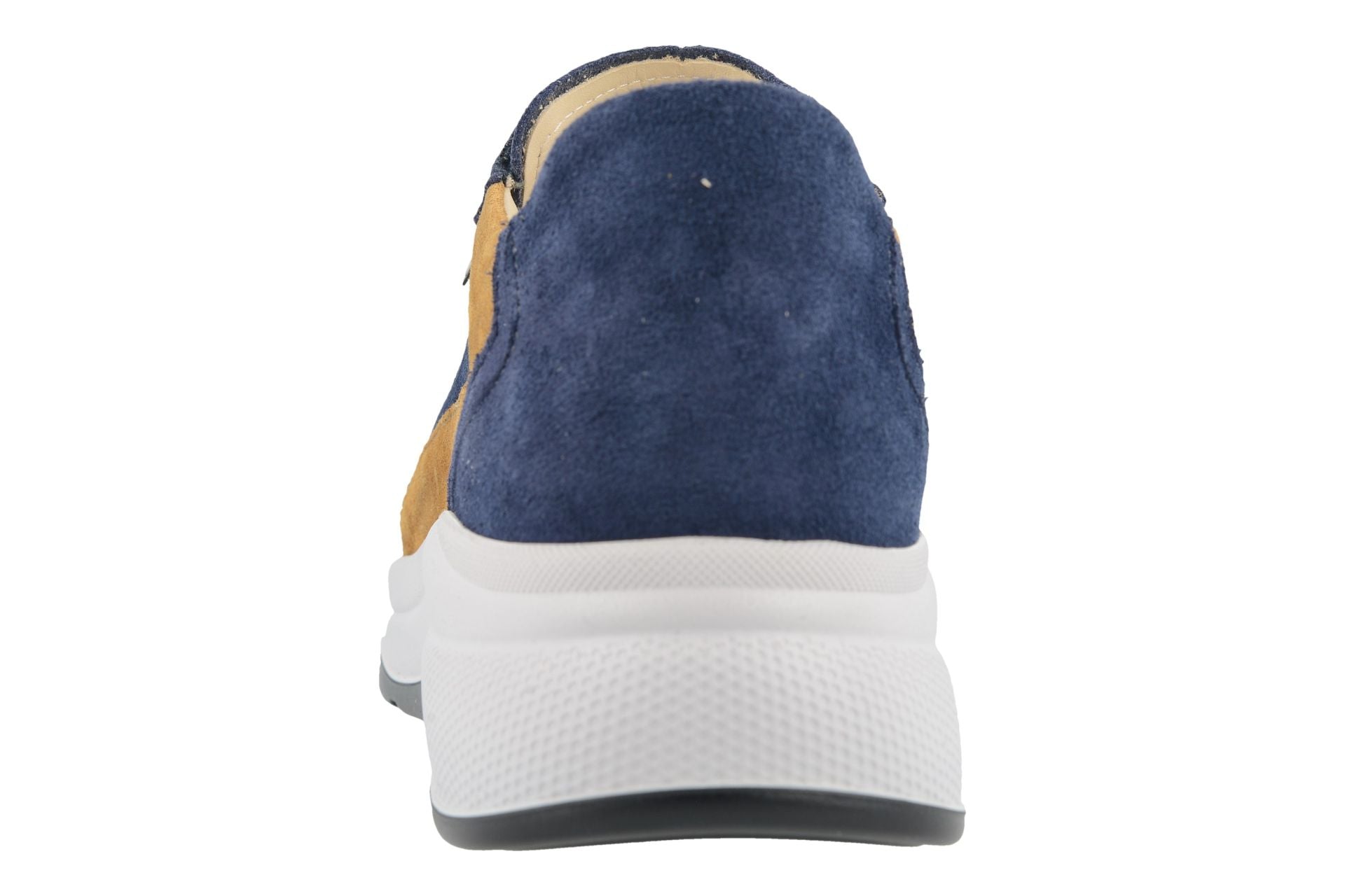 BASKETS FINN COMFORT PICCADILLY À LACETS VELOURS INDIGO/MIEL