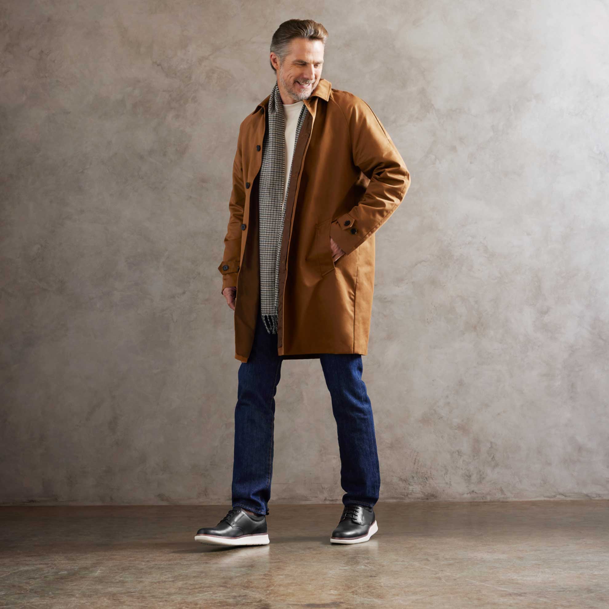 SAMUEL HUBBARD HUBBARD RAFAEL À LACETS EN CUIR