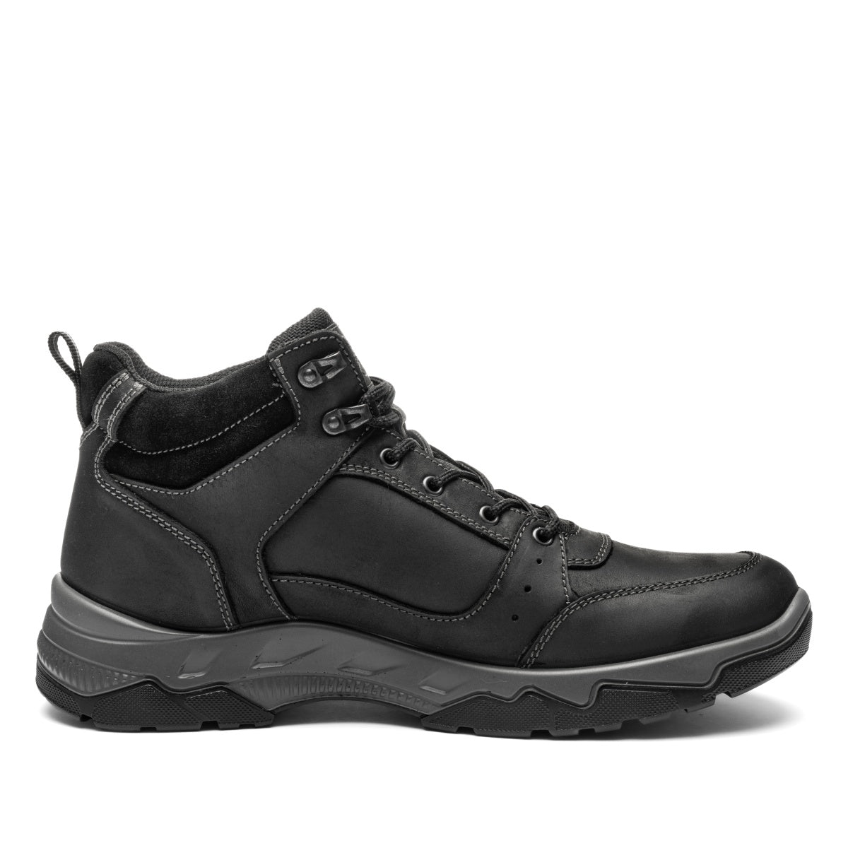 ARA SHOES Reus Black Oily Nubuck GTX