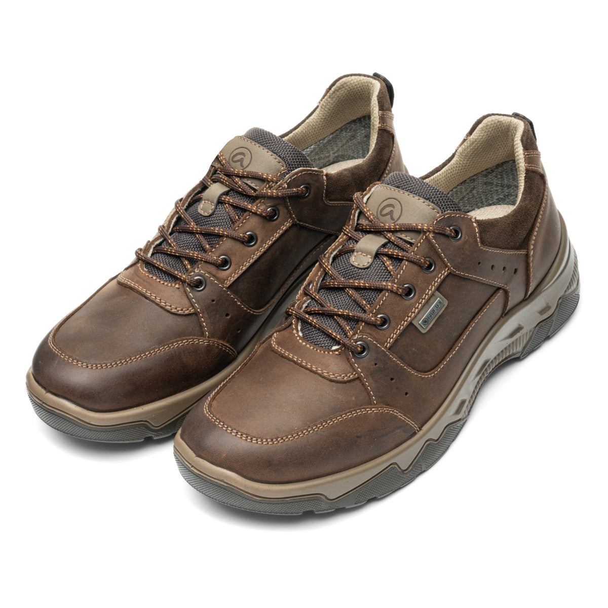 ARA SHOES Rheingau Brown Oily Nubuck & Suede