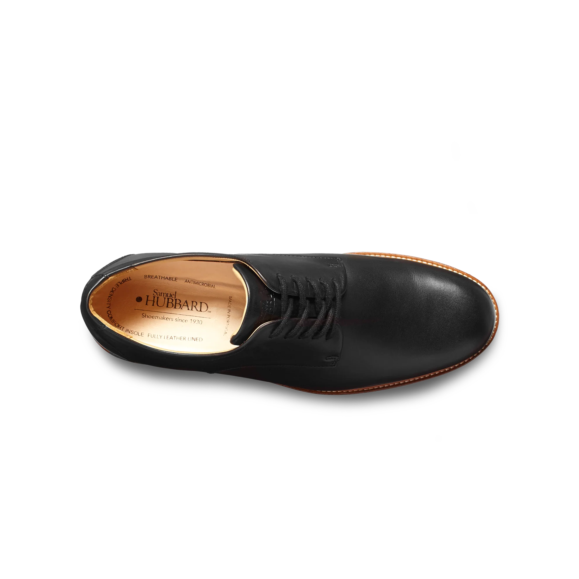 SAMUEL HUBBARD FONDATEUR OXFORD CUIR NOIR