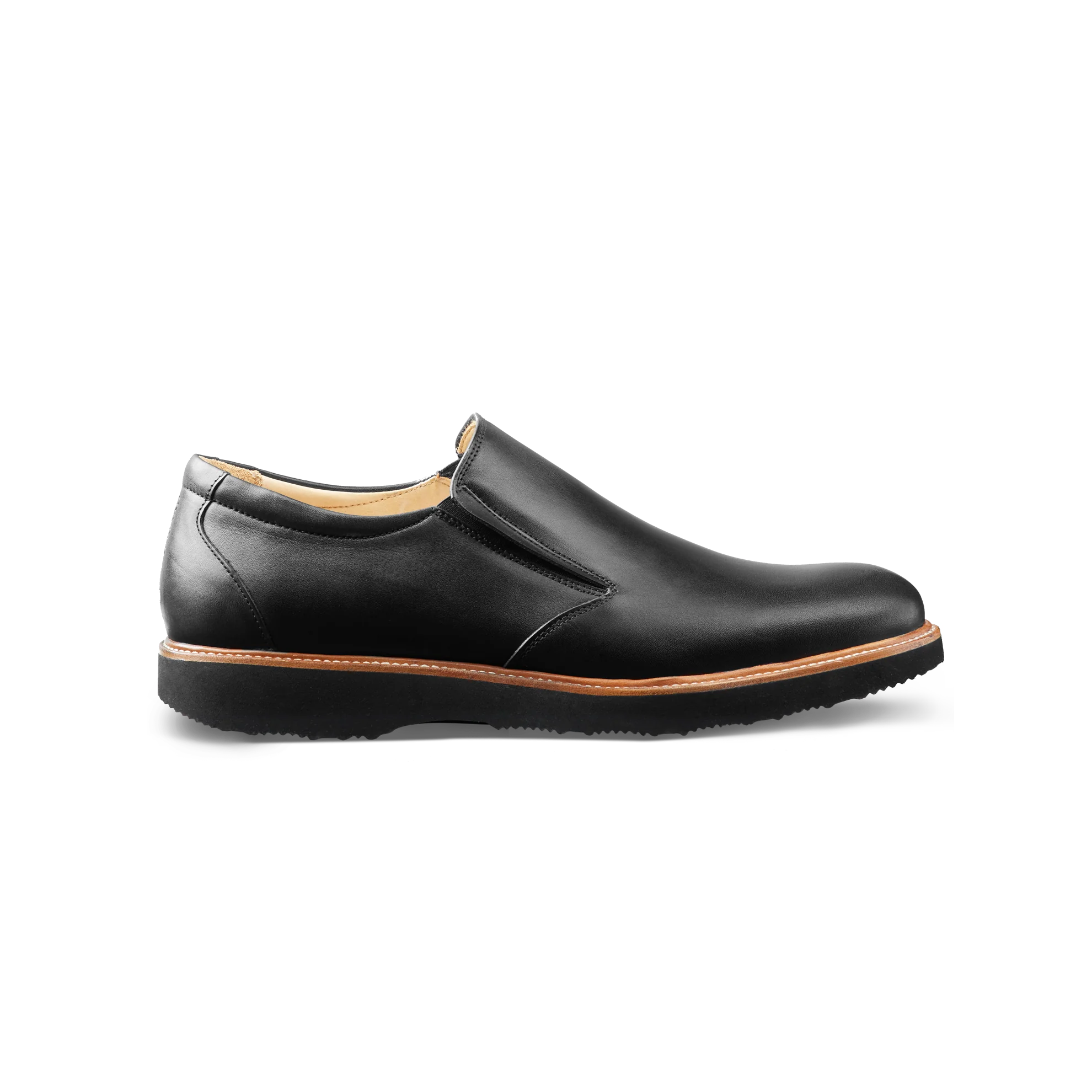 SAMUEL HUBBARD MOCASSINS GRAND VOYAGEUR EN CUIR NOIR
