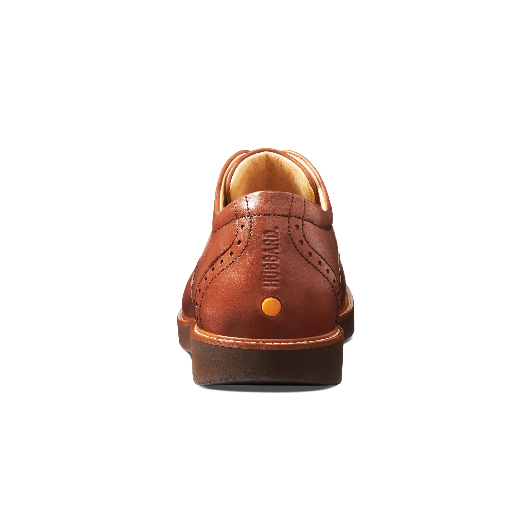 SAMUEL HUBBARD TIPPING POINT OXFORD CUIR BRUN WHISKY