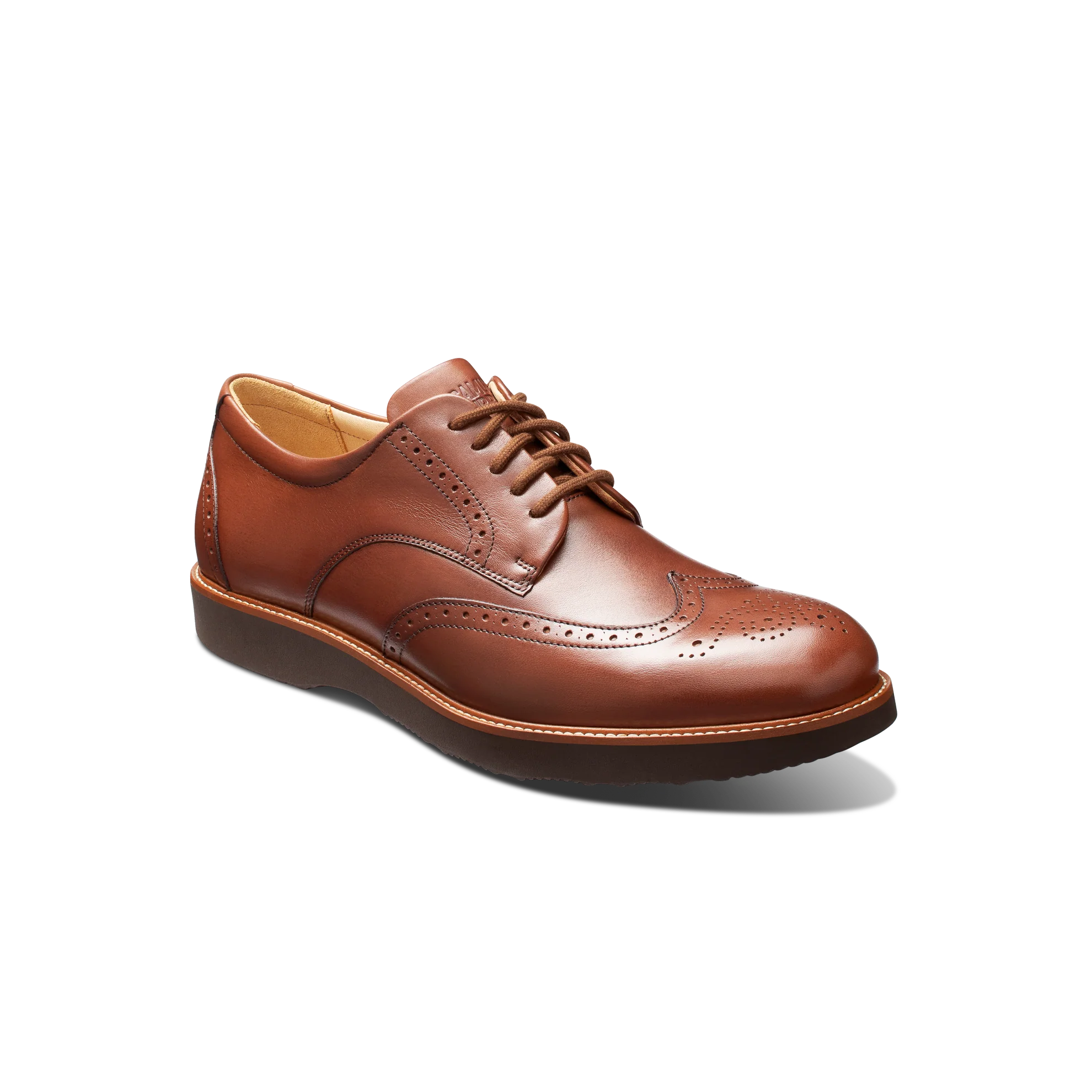 SAMUEL HUBBARD TIPPING POINT OXFORD CUIR BRUN WHISKY