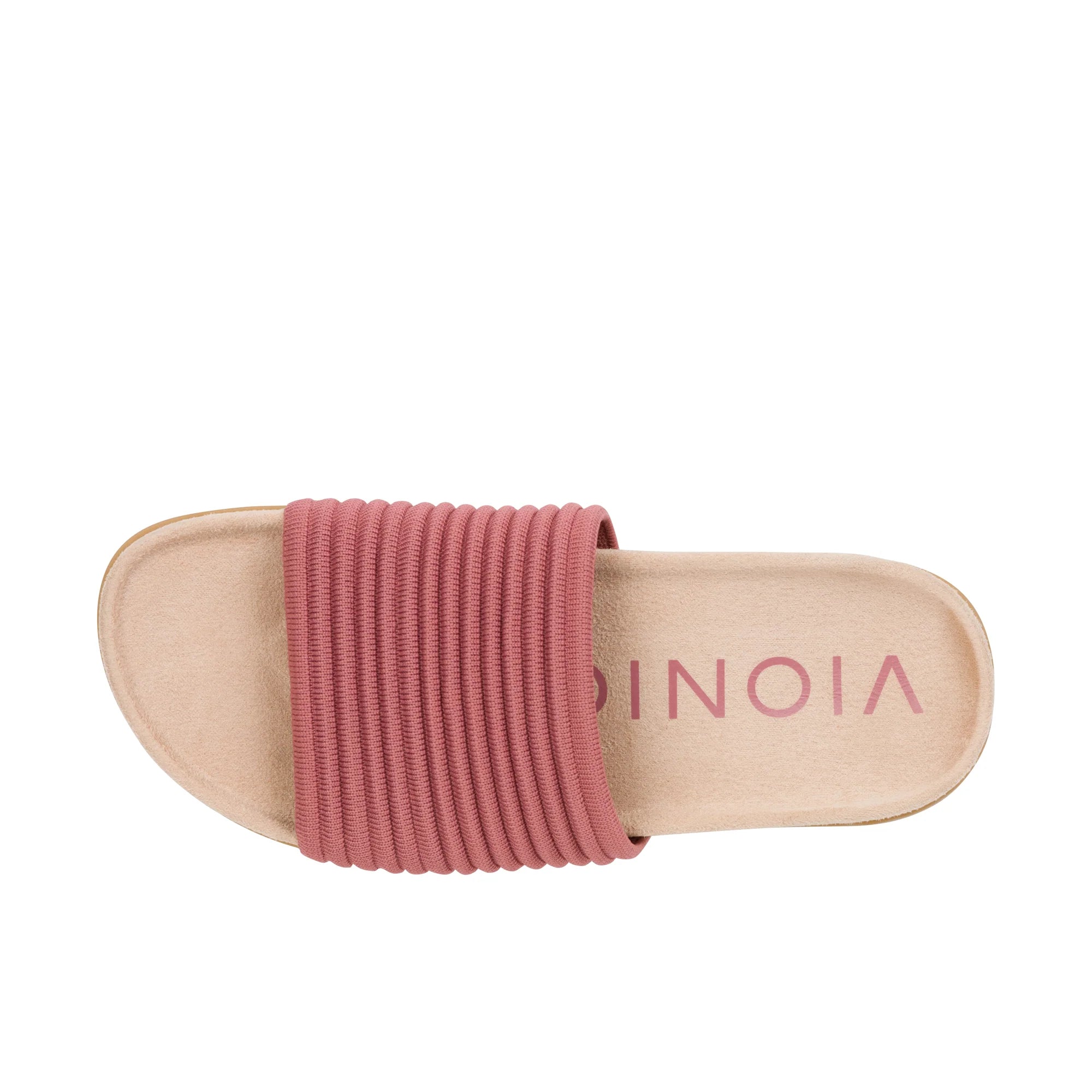 Claquettes en tricot VIONIC EVIE Rose fanée