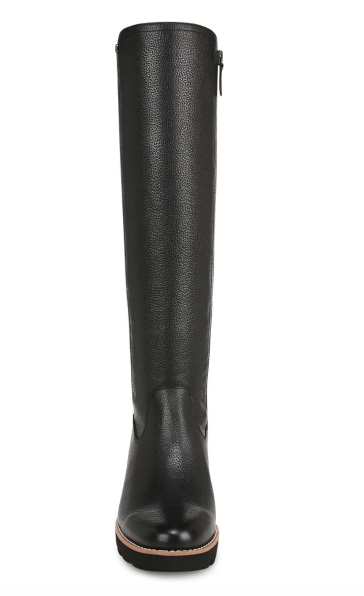 BOTTES HAUTE VIONIC ASHLAND EN CUIR NOIR