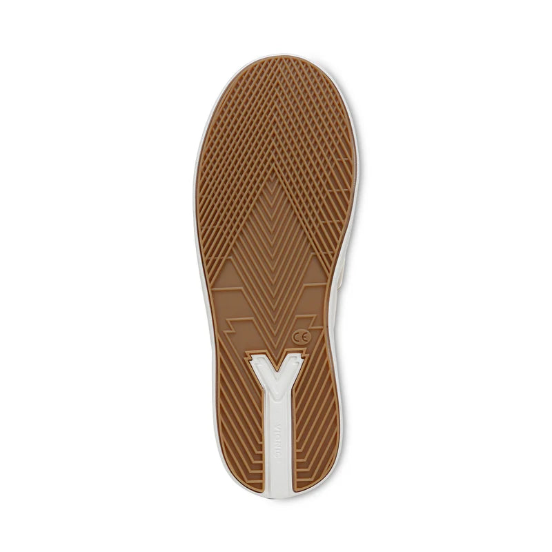 Baskets à enfiler VIONIC COLFAX CARSON en cuir crème