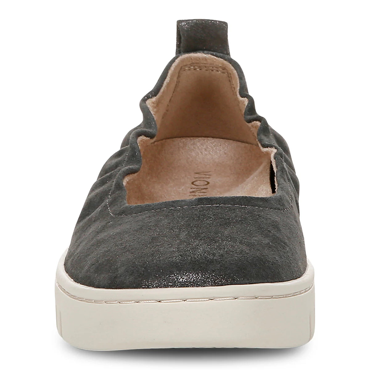 VIONIC UPTOWN LEATHER WOMEN'S BALLET FLAT