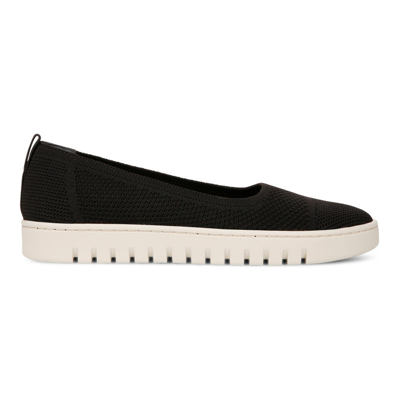 VIONIC UPTOWN SKIMMER KNIT FLAT BLACK