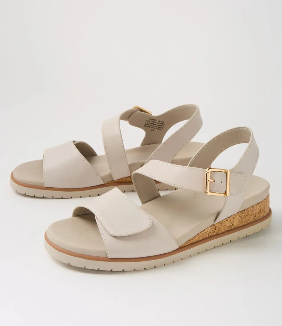 Ziera Vamsy Leather Sandals