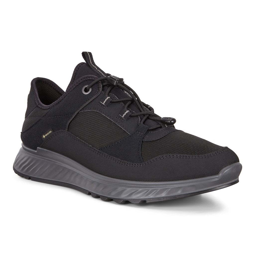 ECCO EXOSTRIDE MENS LOW GTX TEX BLACK
