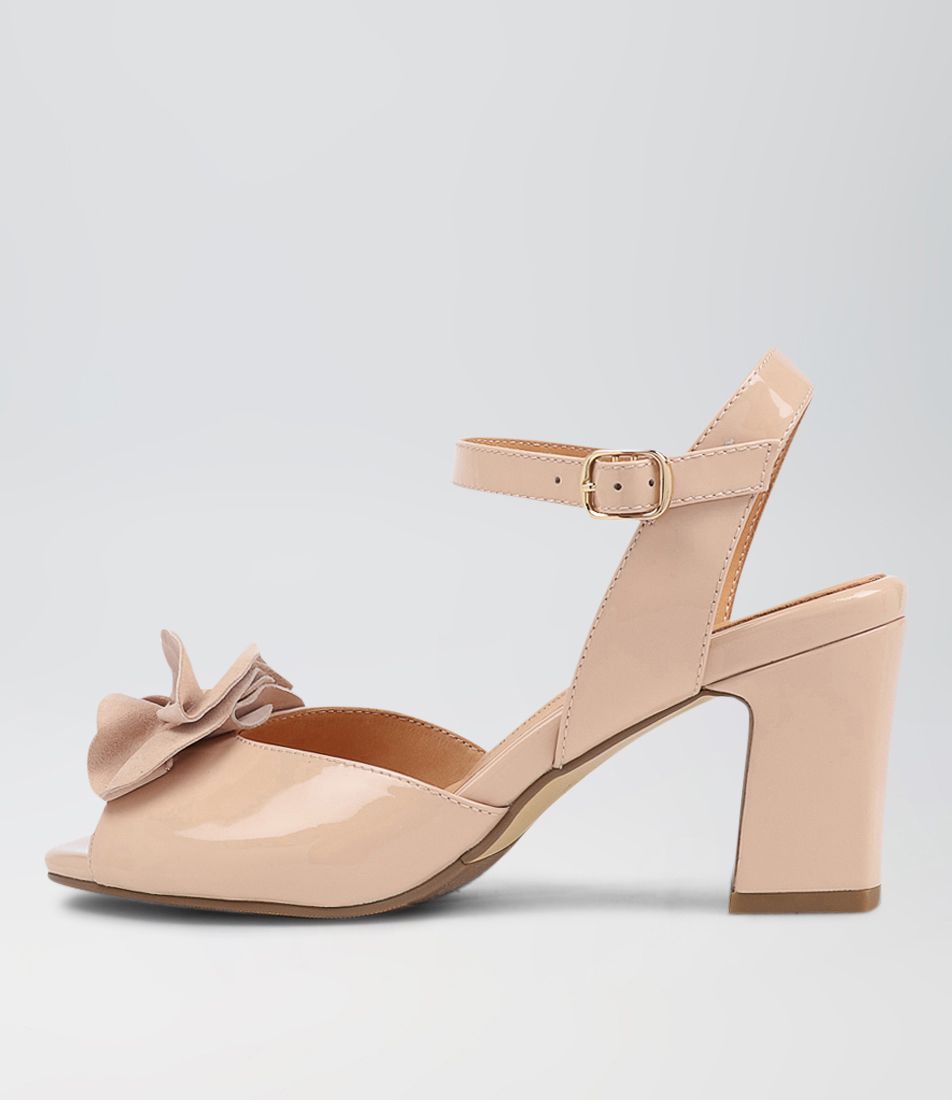 ZIERA ANTONIA NUDE PATENT SUEDE