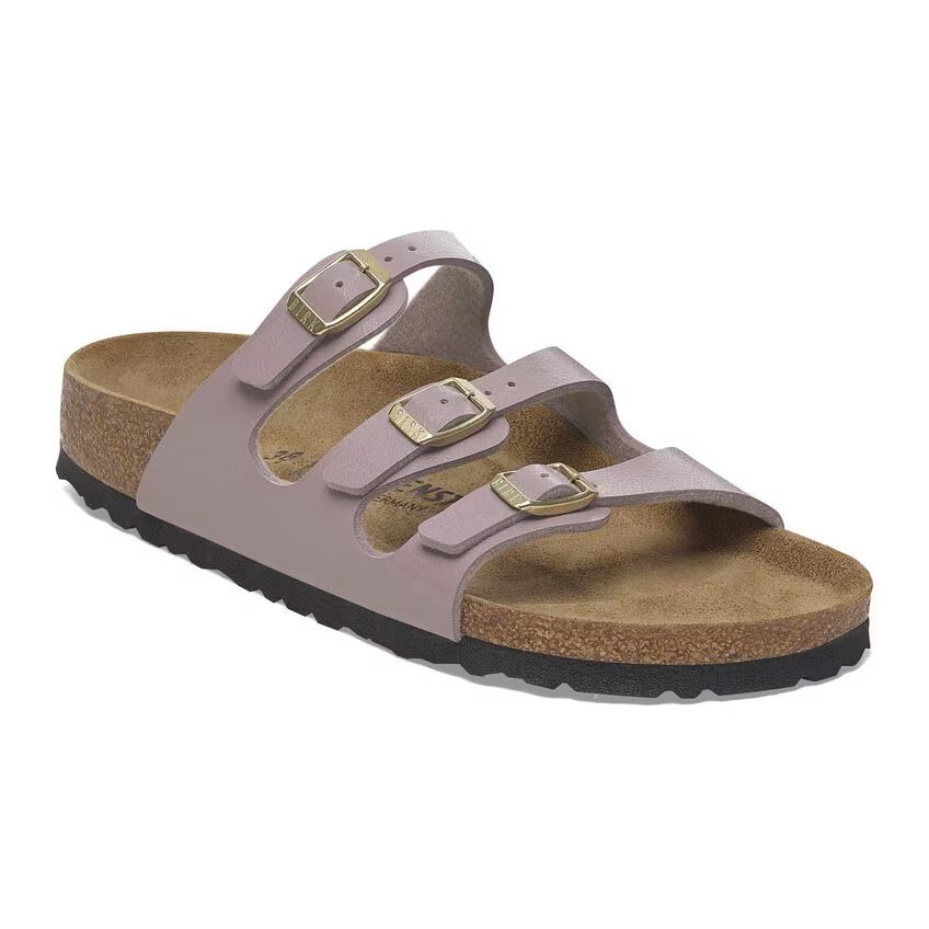BIRKENSTOCK FLORIDA BF GRACEFUL VIOLET DÉLAVÉ