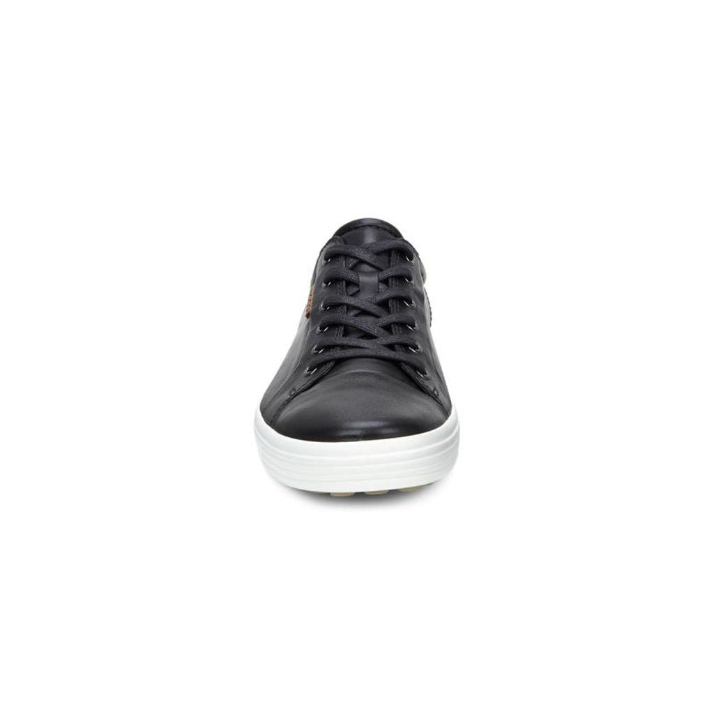 Baskets à lacets ECCO SOFT 7 M en cuir noir DROID