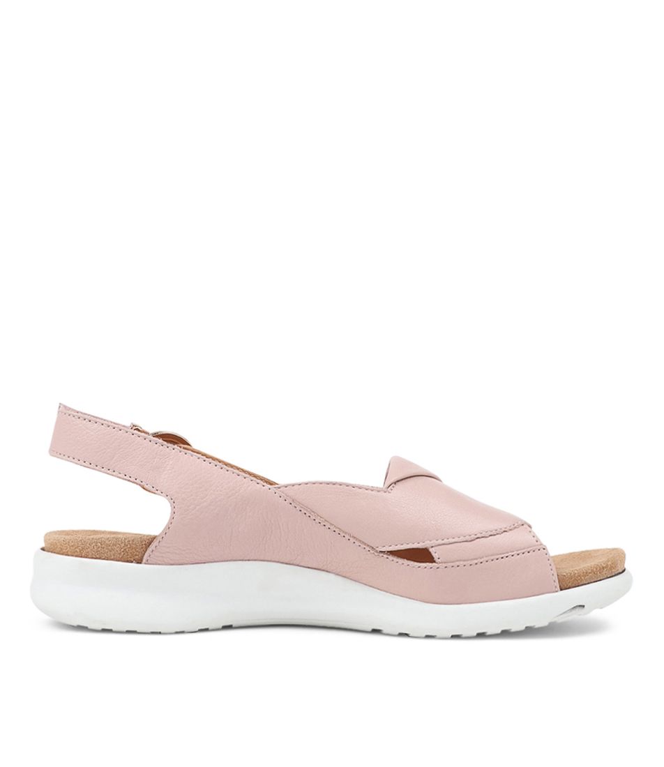 SANDALE ZIERA BARI CAFE BLUSH CUIR