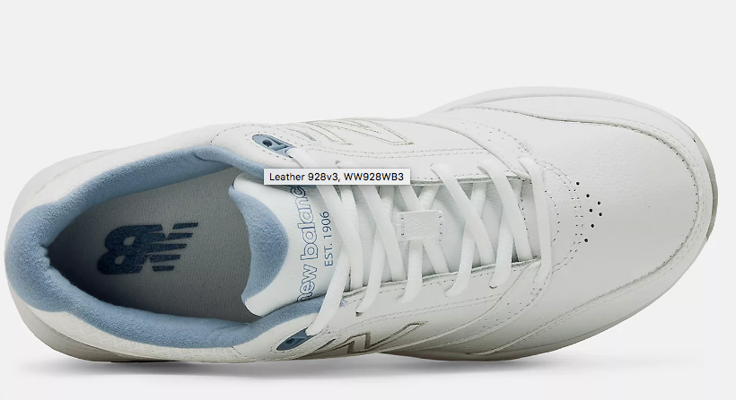 NEW BALANCE FEMME WW928WB3 BLANC