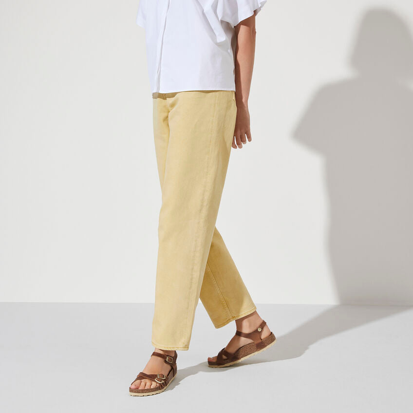 BIRKENSTOCK KUMBA CUIR HUILÉ COGNAC
