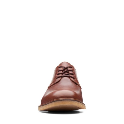 CLARKDALE MOON DARK TAN LEATHER