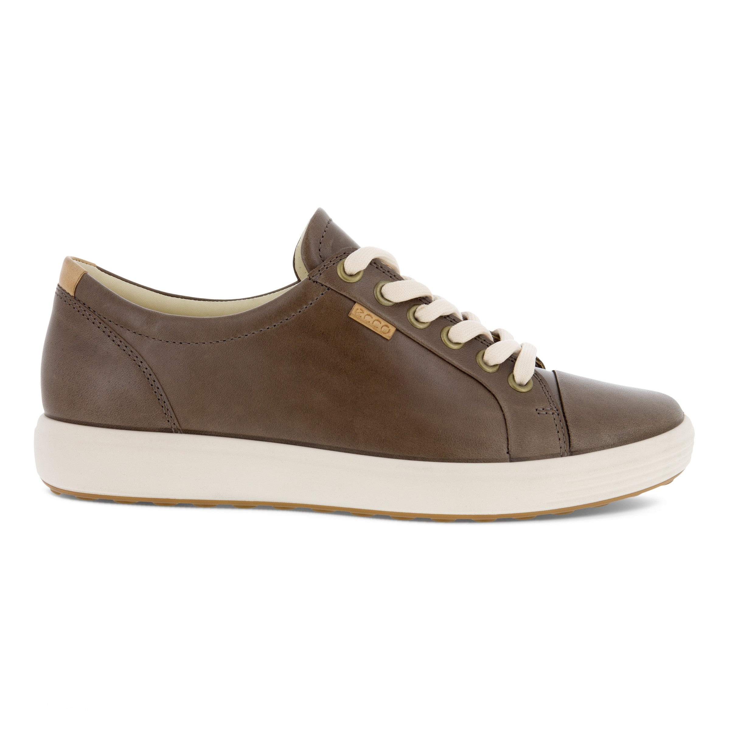 Baskets à lacets ECCO SOFT 7 W TAUPE