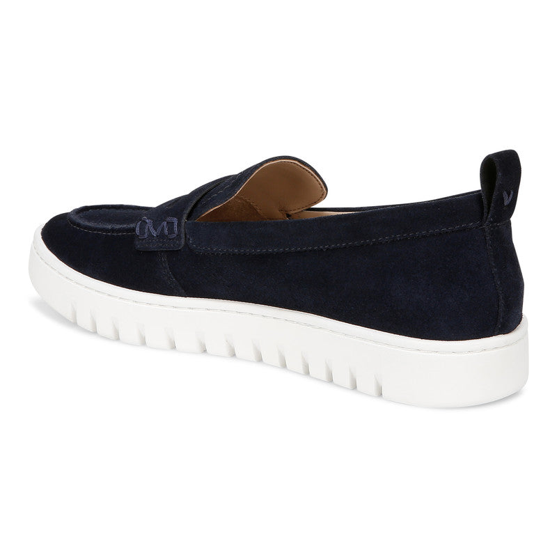 Mocassins VIONIC UPTOWN bleu marine/blanc