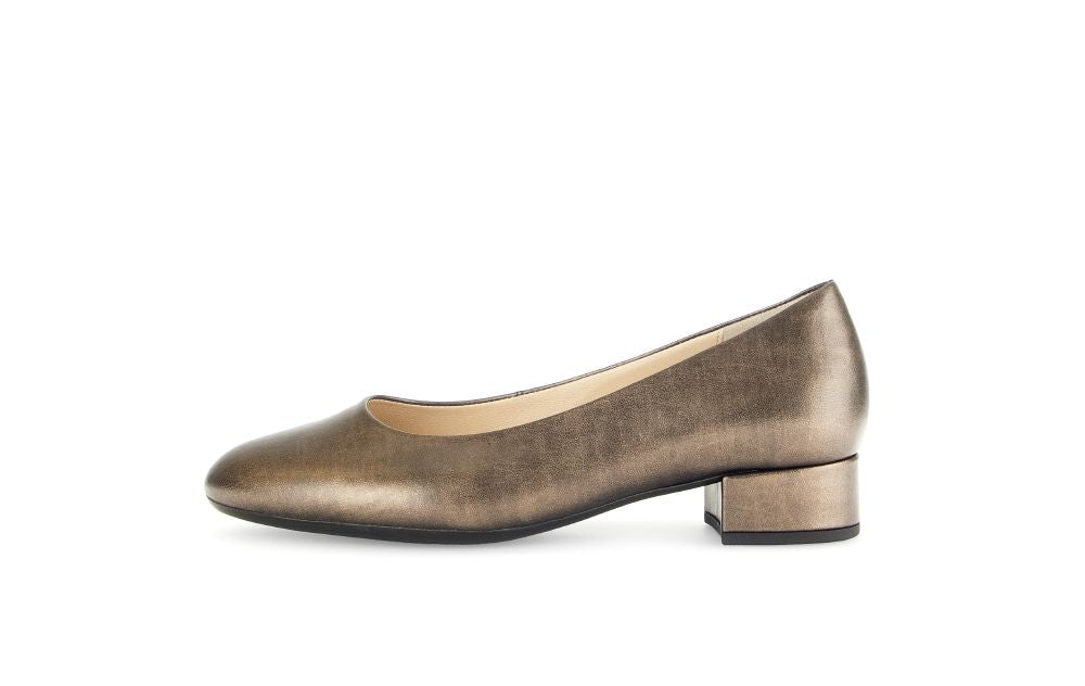 GABOR DRESS SHOE 51.320.68 DARK BRONZE PERLATO