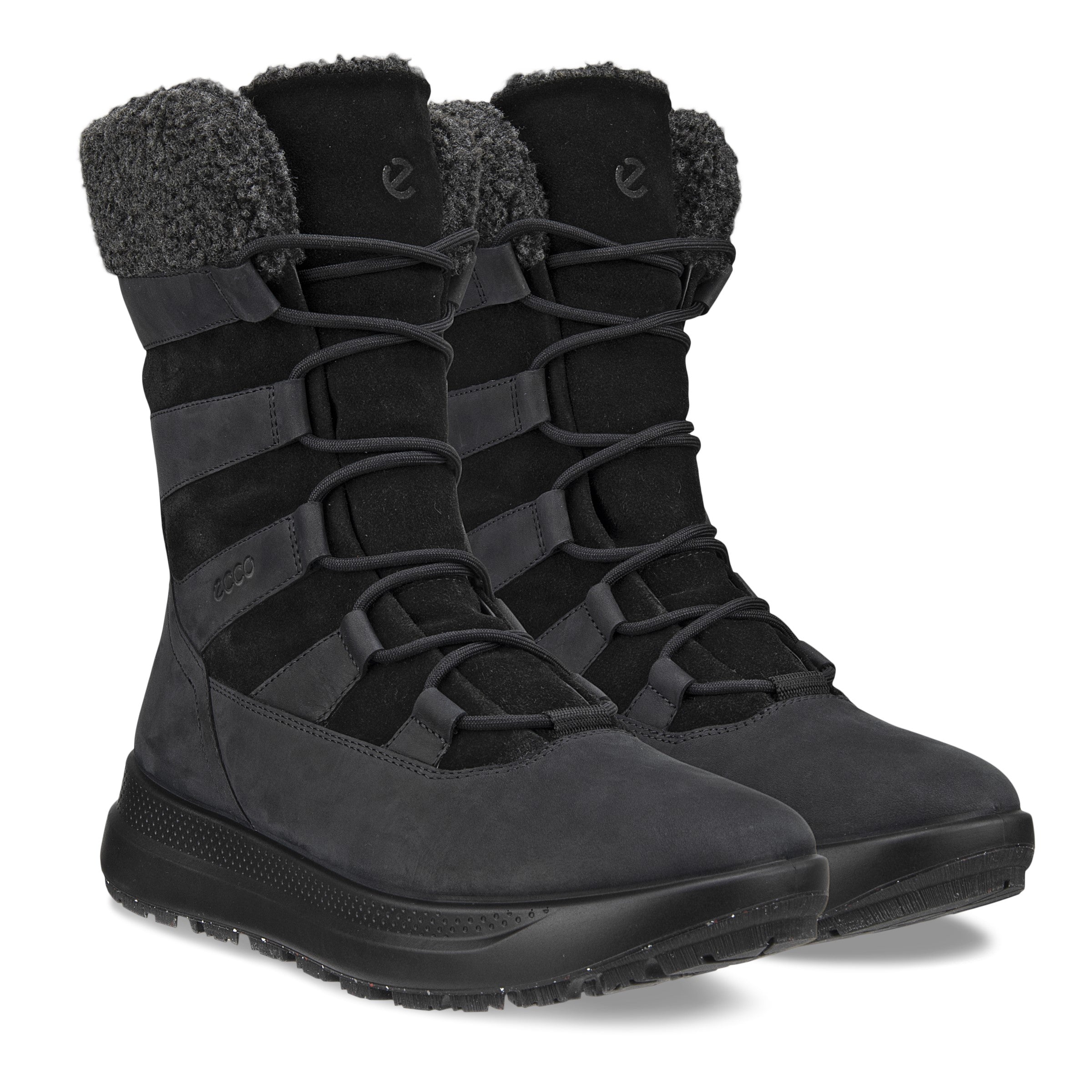 ECCO SOLICE LACE NOIR