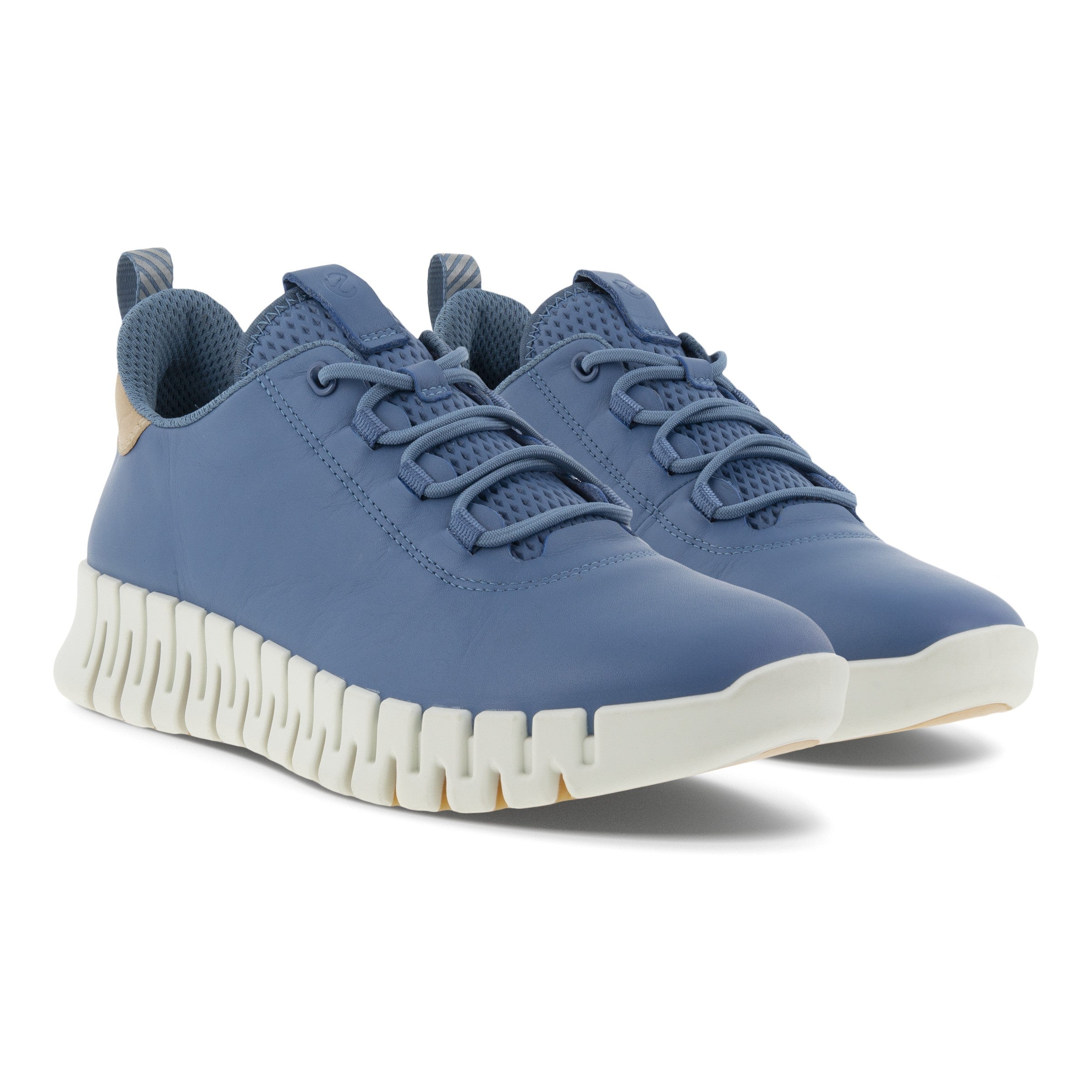 Baskets à lacets ECCO GRUUV avec poudre bleue rétro
