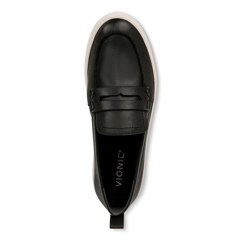 Mocassins VIONIC UPTOWN en cuir noir