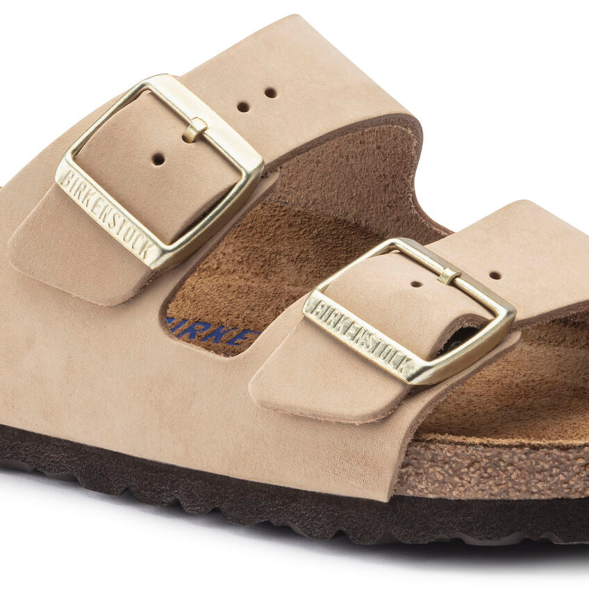 BIRKENSTOCK ARIZONA SFB SANDCASTLE NUBUCK